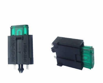 小號汽車(chē)插片保險絲座，PCB安裝小號汽車(chē)插片保險絲座，FKY-0297